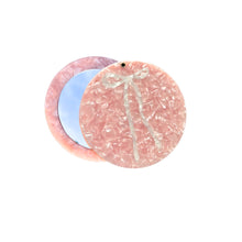Load image into Gallery viewer, Mirror Compact Pink Ballet Bow
