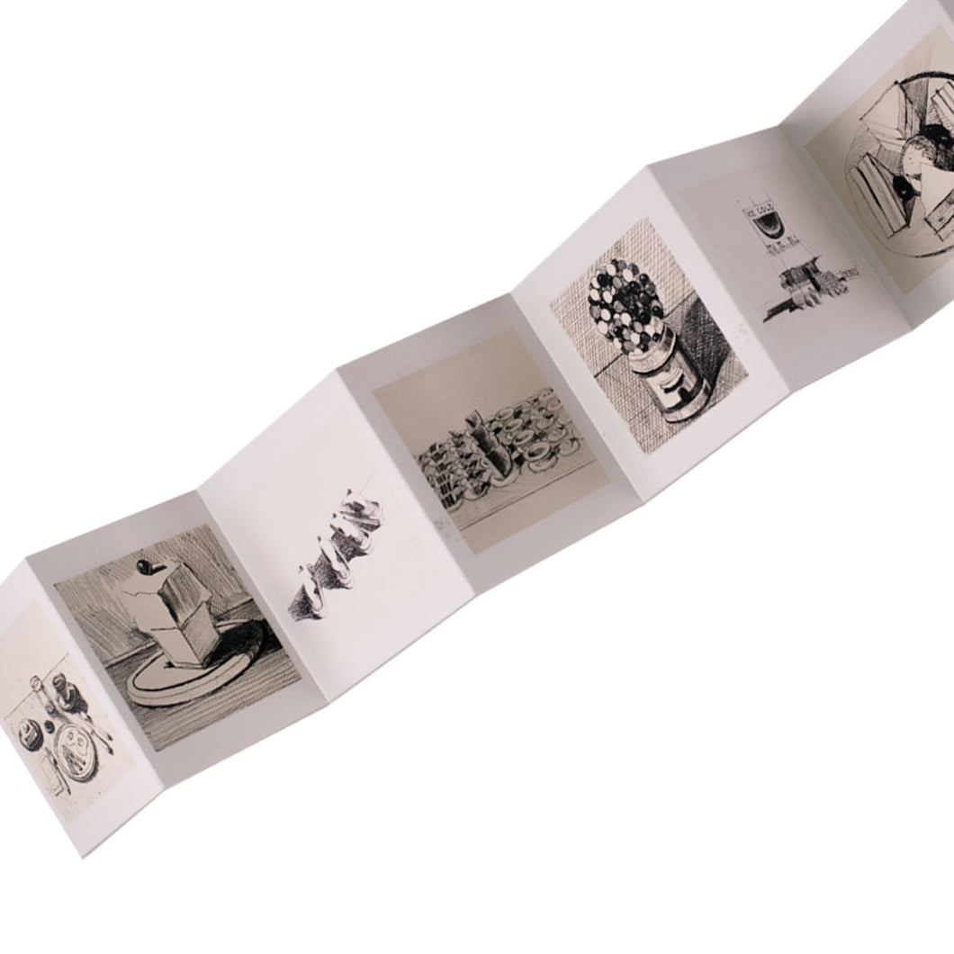 Concertina Postcard Pack Thiebaud Etchings