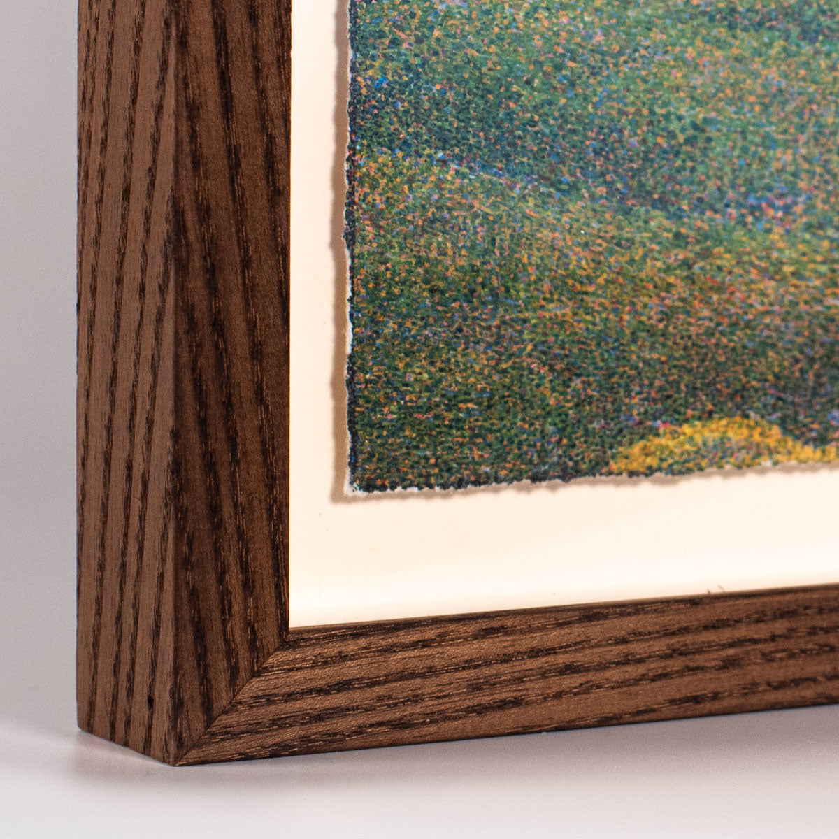 Limited Framed Print Seurat The Semaphores and the Cliff