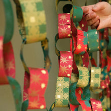 Load image into Gallery viewer, Paper Chain Kit Festive
