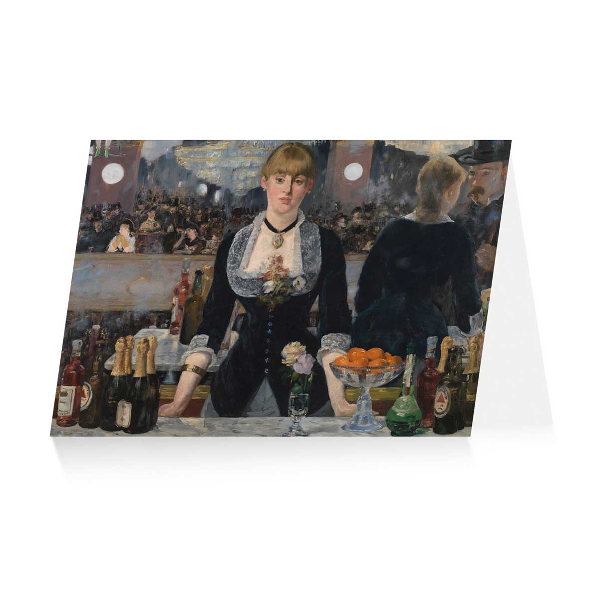 Greetings Card Manet Folies-Bergere