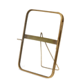 Frame Brass Standing Rounded