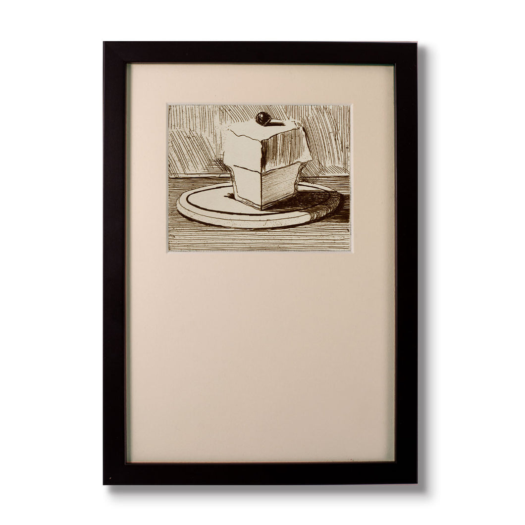 Framed Mounted Print Lemon Meringue 1964