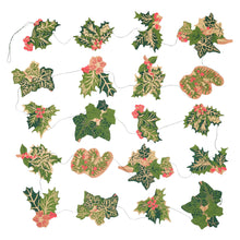 Load image into Gallery viewer, Garland Sewn Holly &amp; Ivy
