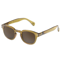 Load image into Gallery viewer, Sun Glasses Round C Gold Green
