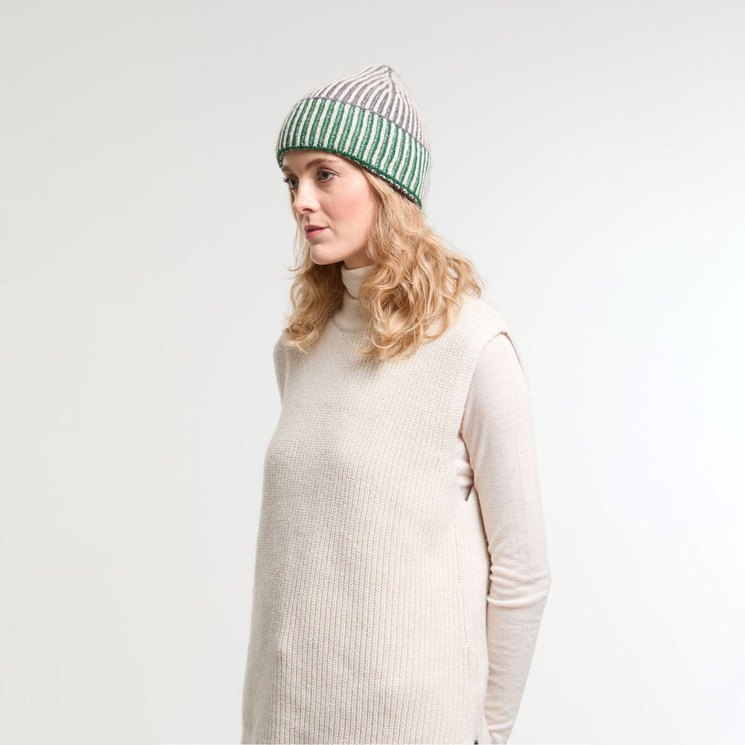 Hat Grey Green
