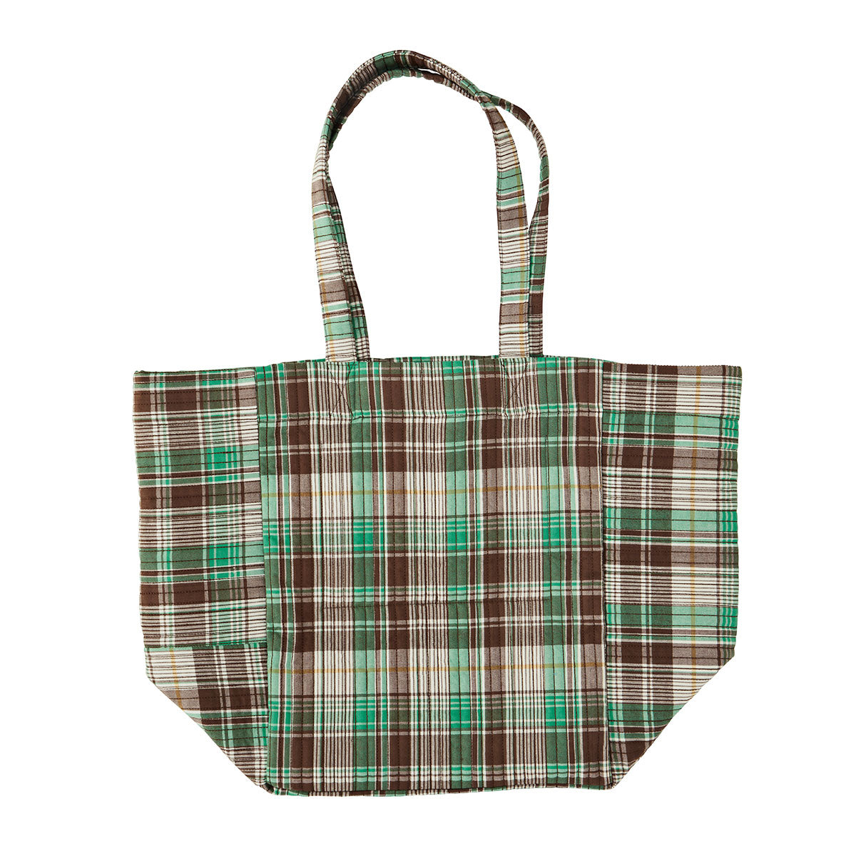 Bag Check Quilt Green