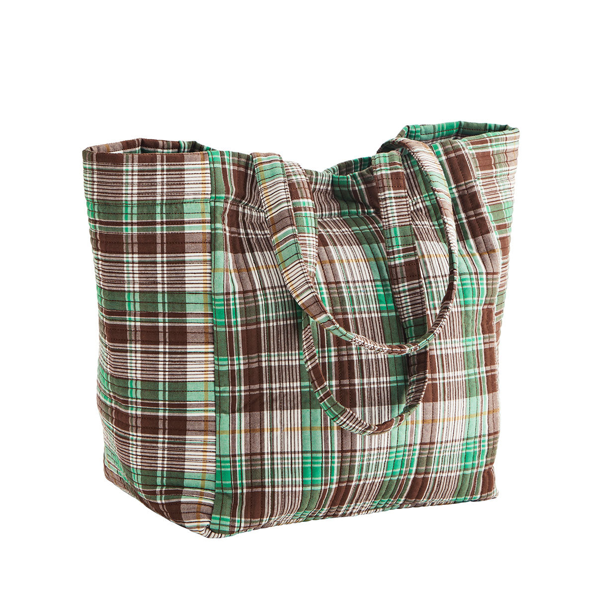 Bag Check Quilt Green