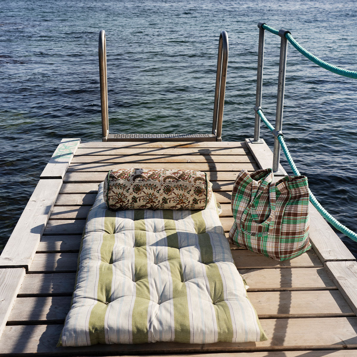 Bag Check Quilt Green