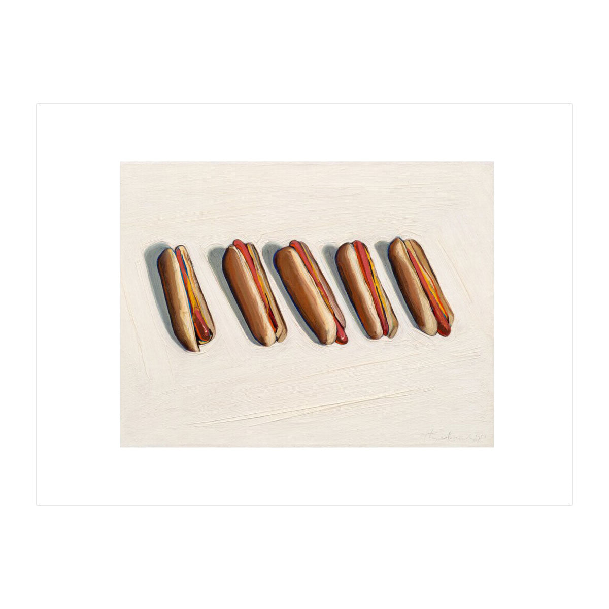 Five Hot Dogs