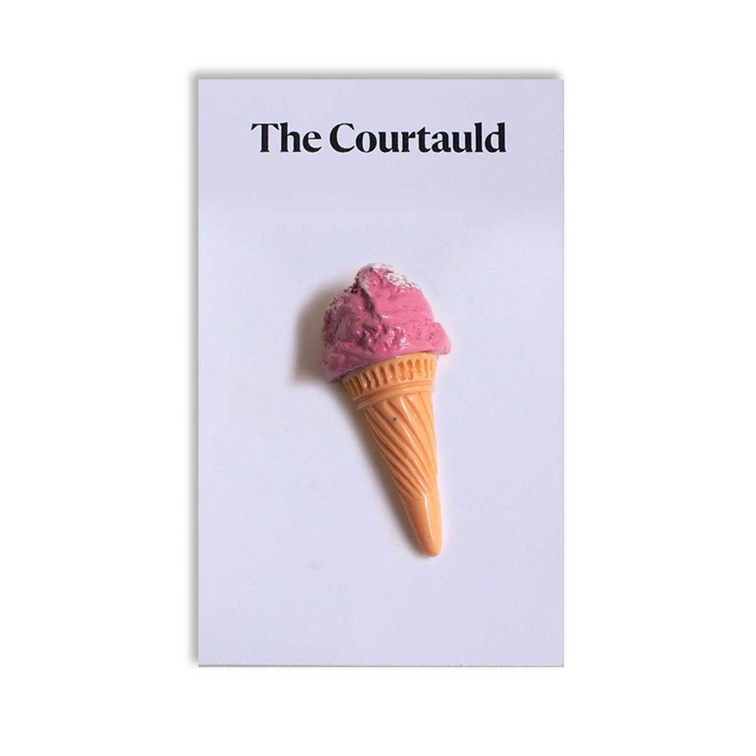 Pin Badge coloured Ice Cream Cone