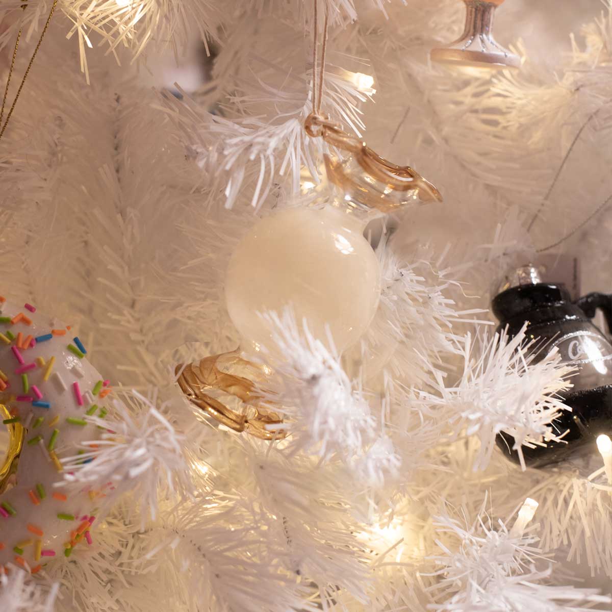 Candy Ornament Cream