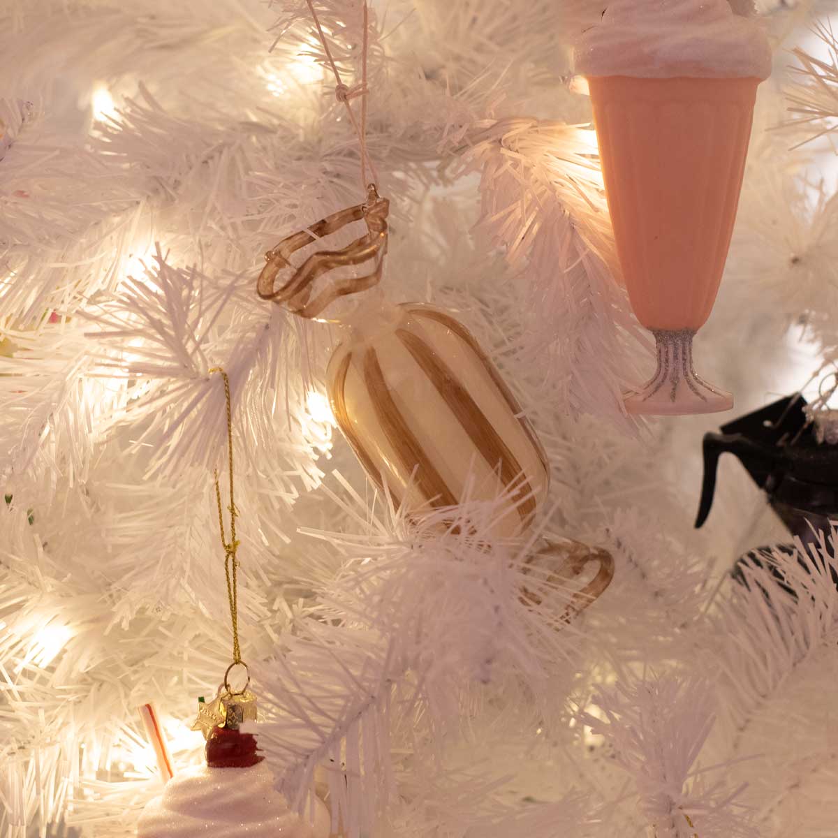 Candy Ornament Cream