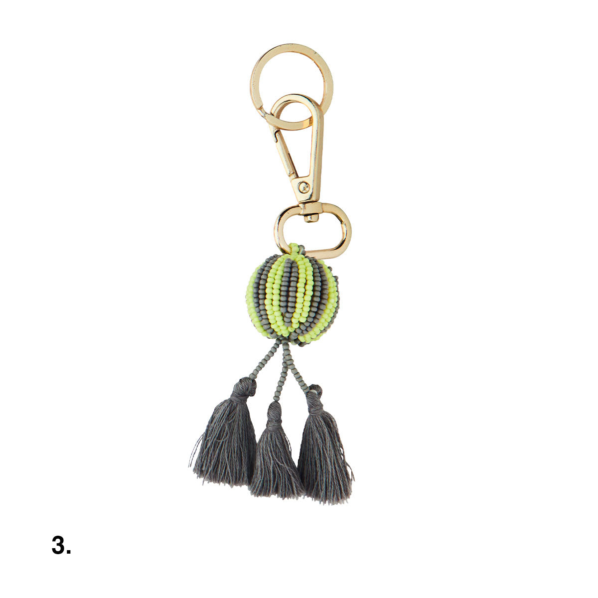 Keyring Beaded Tassel