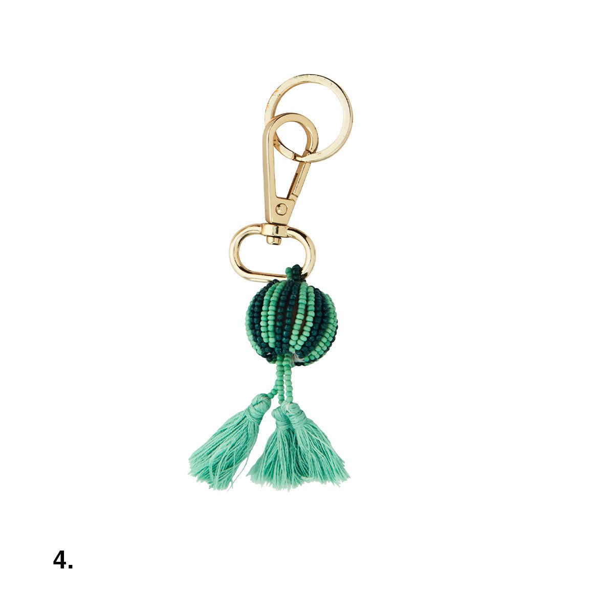 Keyring Beaded Tassel