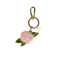 Keyring Flower Pink & Green