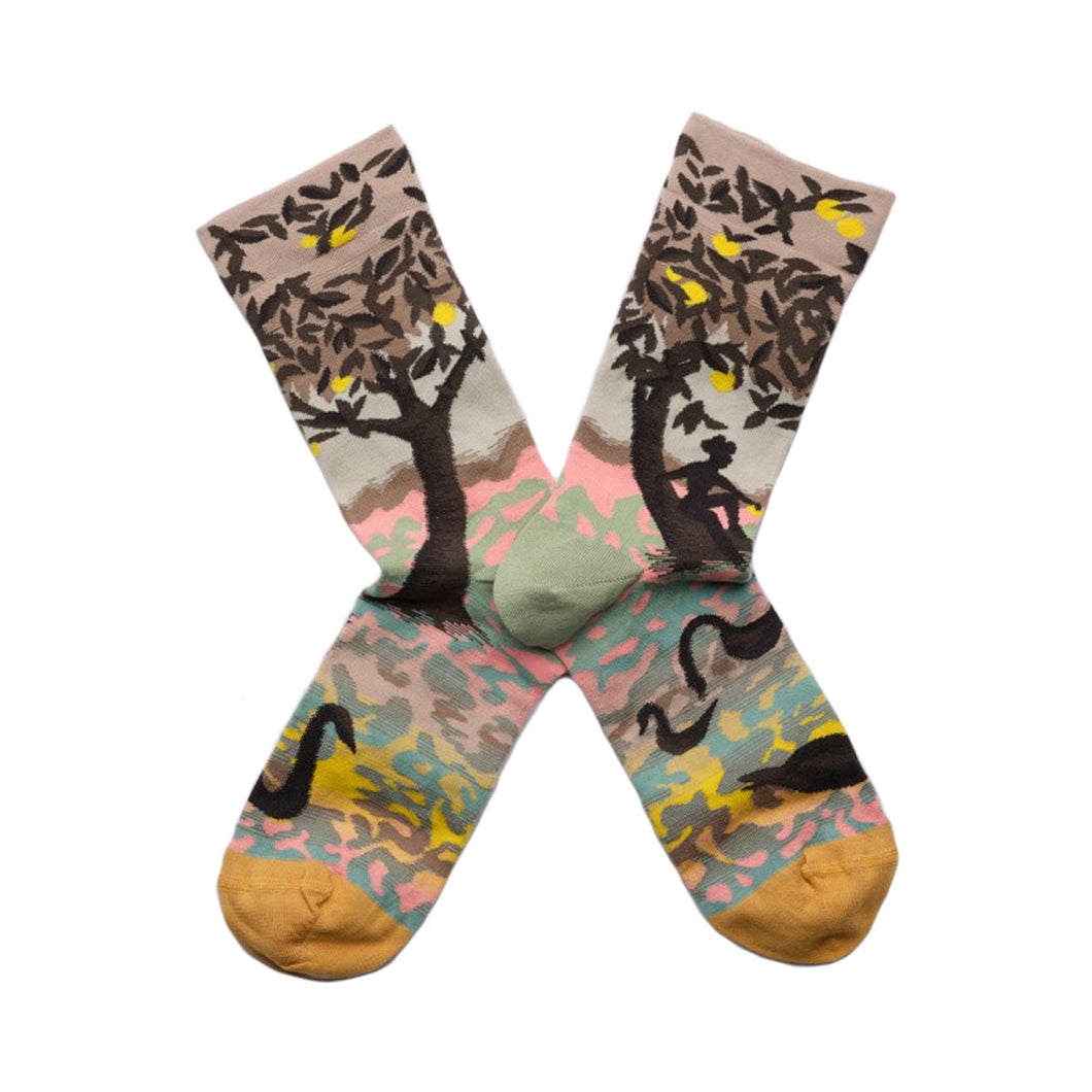 Socks Multi Colour Landscape