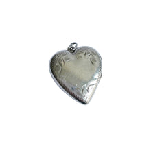Load image into Gallery viewer, Vintage Sterling Silver Heart-Shaped Locket
