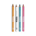 Four colorful lip pencils with 'Famaki' branding on a white background
