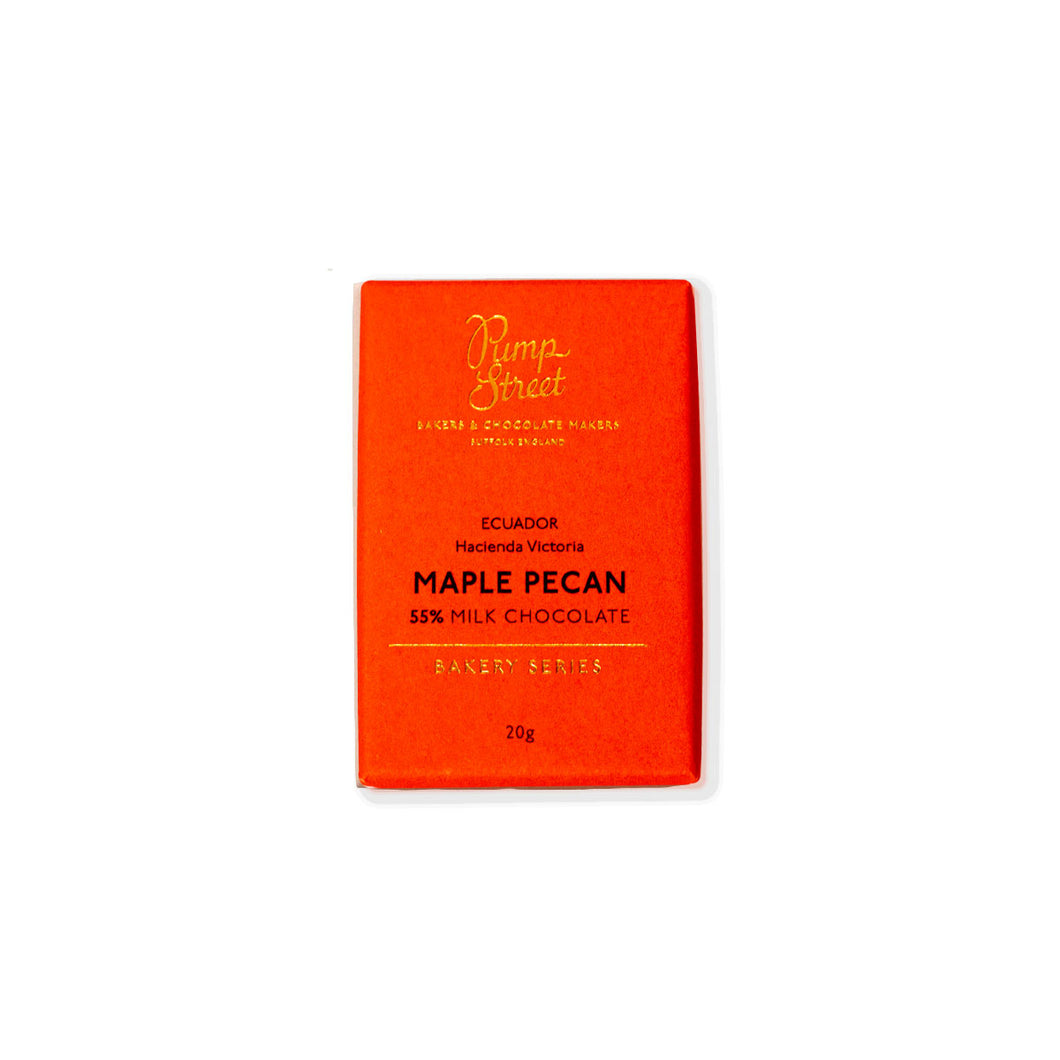 Chocolate Mini Bar Maple Pecan 20g