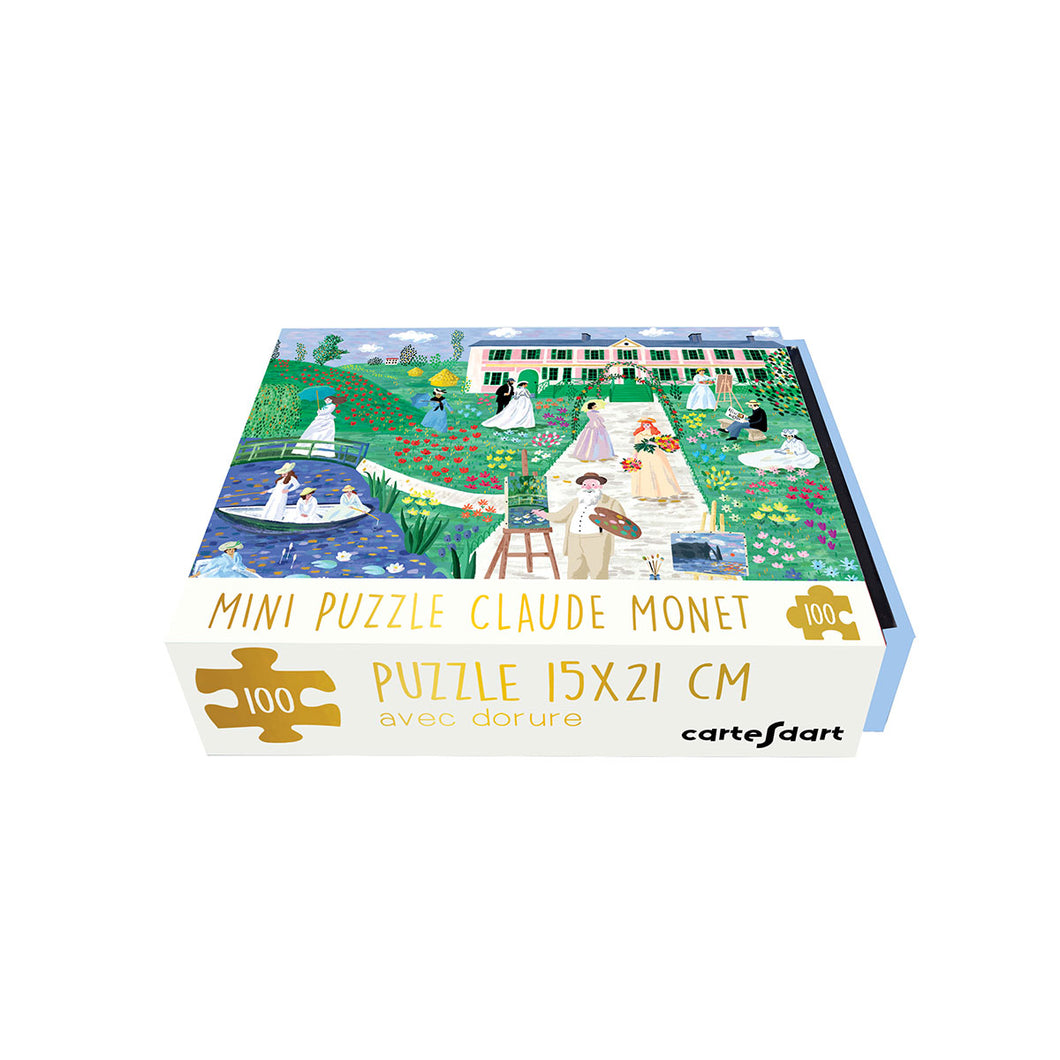 Mini Jigsaw Puzzle Monet's Garden
