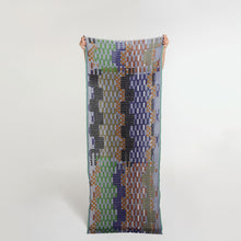 Load image into Gallery viewer, Scarf Wool Motion Blue Grey
