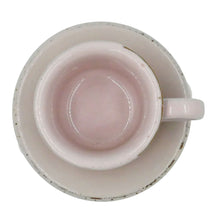 Load image into Gallery viewer, Espresso Mug &amp; Saucer pink
