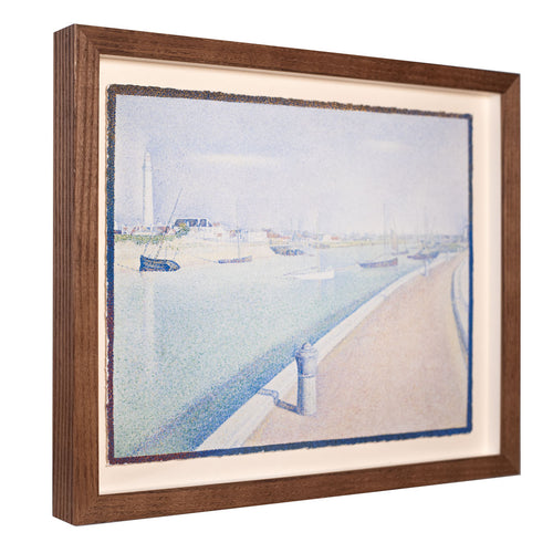 Limited Framed Print Seurat The Channel of Gravelines: Petit-Fort-Philippe