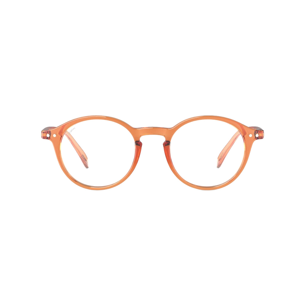 Reading Glasses Round D Orange