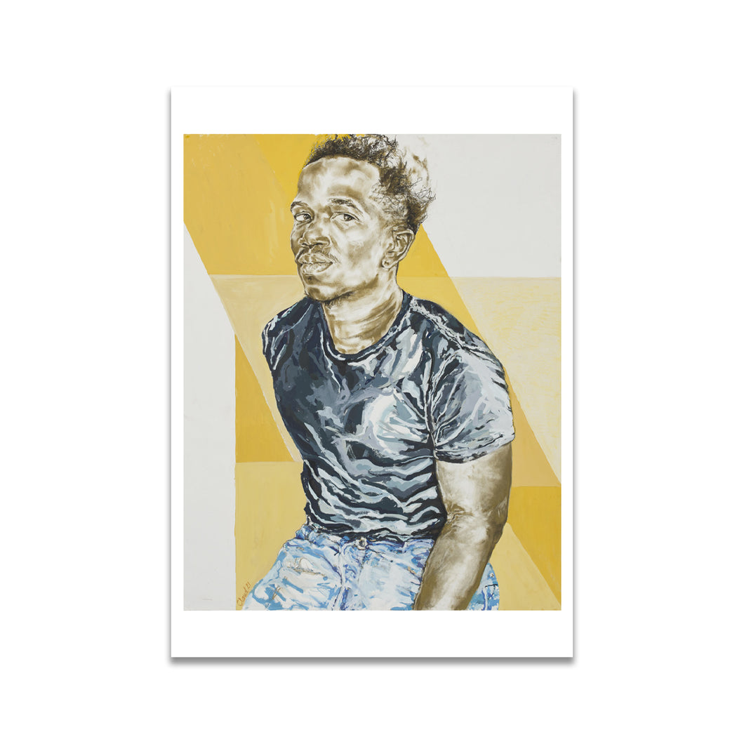 Jumbo PC Claudette Johnson Young Man on Yellow