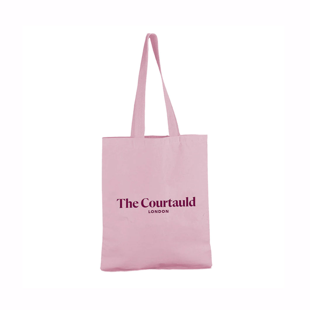 Courtauld Tote Bag Pink Burgundy