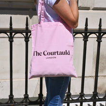 Load image into Gallery viewer, Courtauld Tote Bag Pink Burgundy
