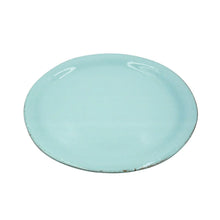 Load image into Gallery viewer, Light blue ceramic plate on a white background
