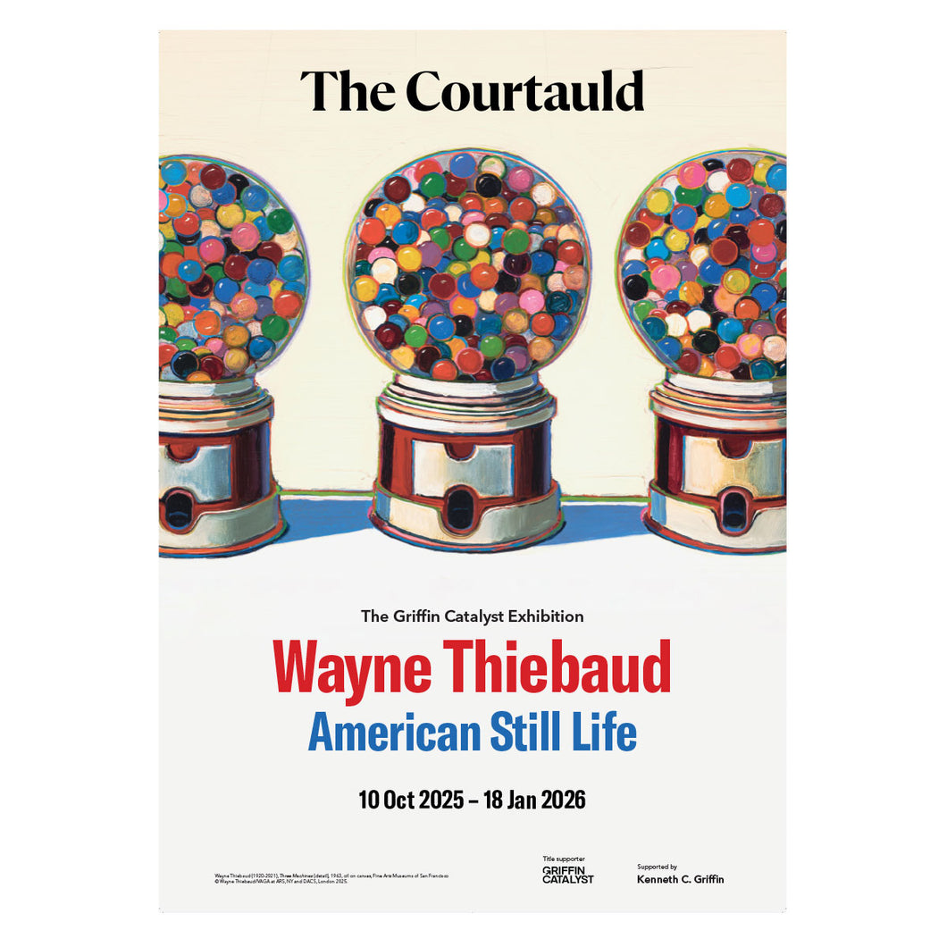 Exhibition Poster Wayne Thiebaud