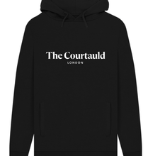Load image into Gallery viewer, Unisex Hoody Black/White Logo
