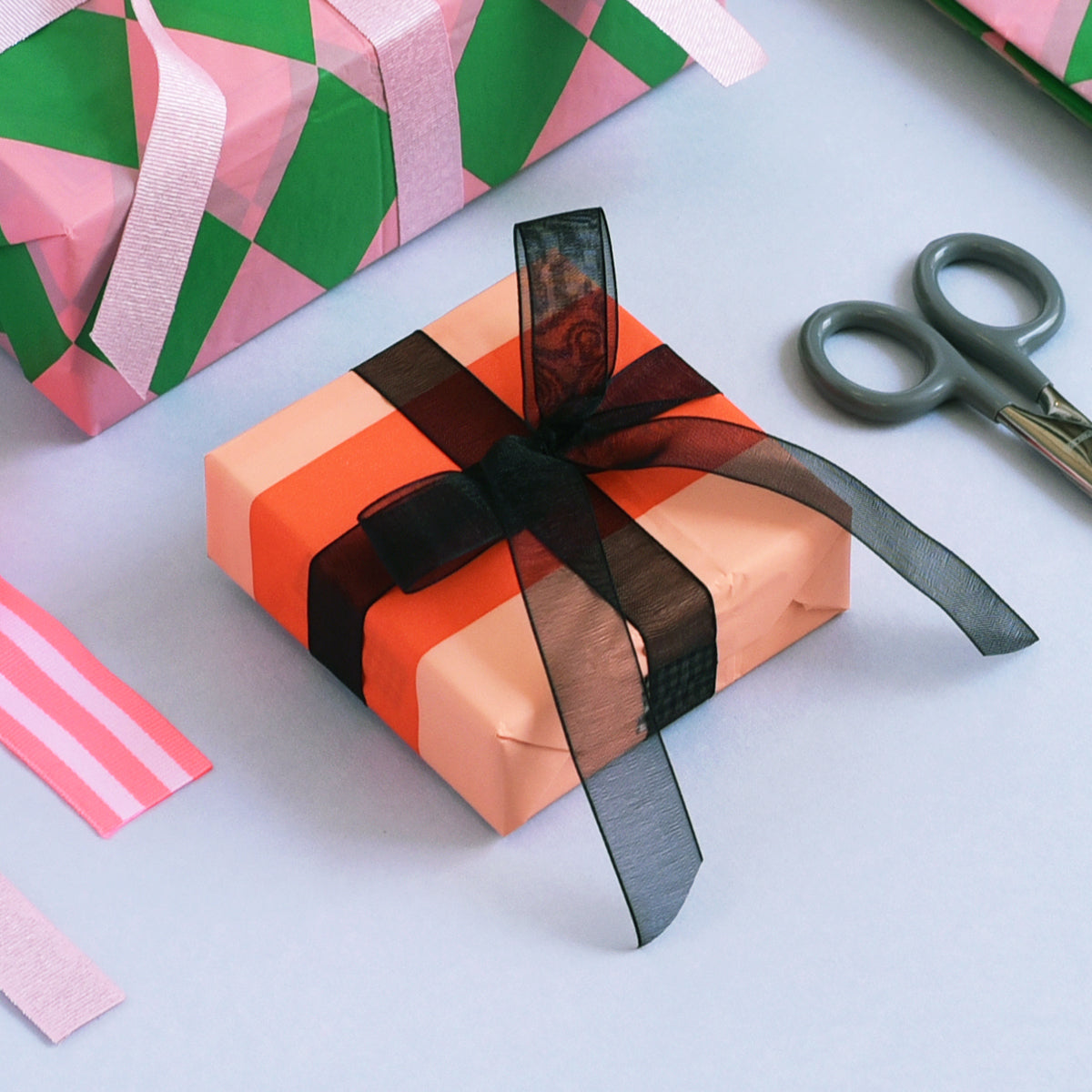 Ribbon Black Organza