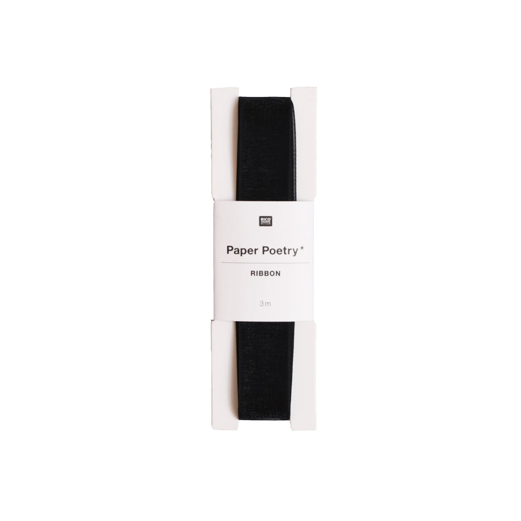 Ribbon Black Organza