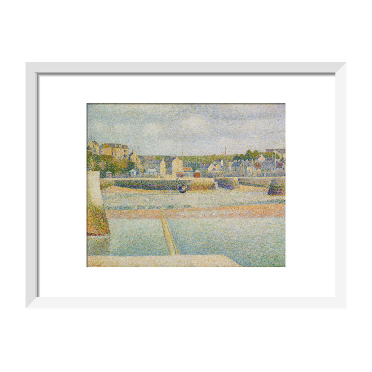 Port-en-Bessin - The Outer Harbour (Low Tide)