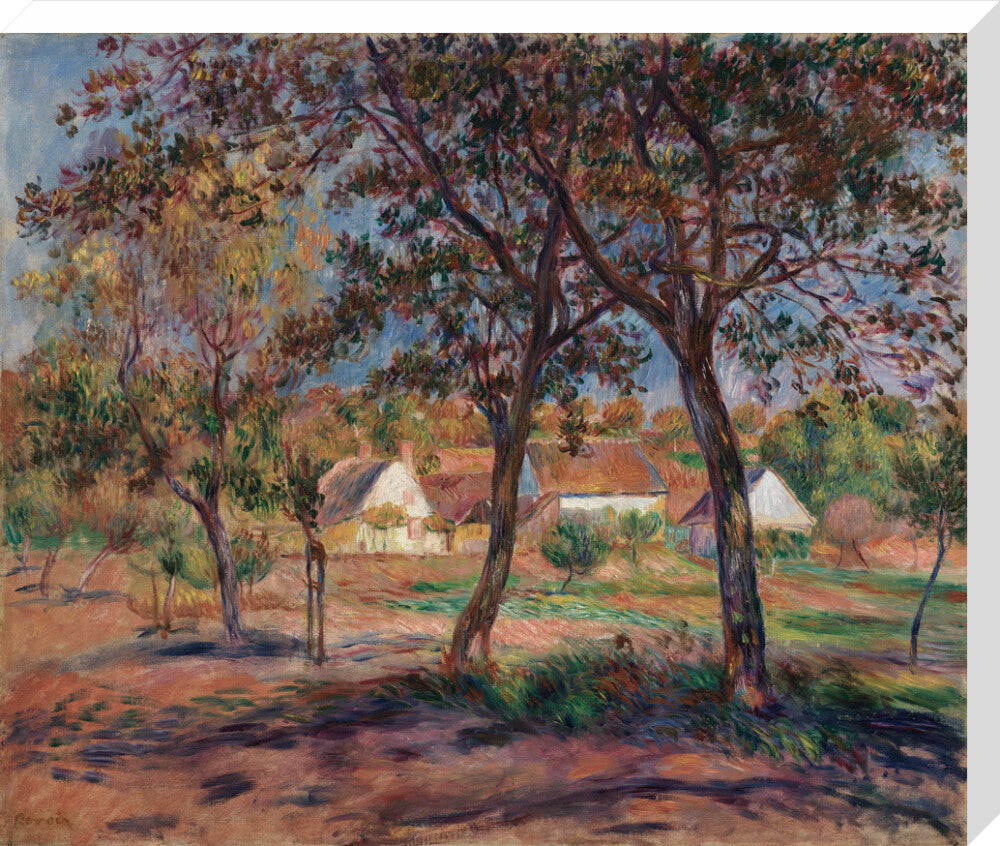 Outskirts of Pont-Aven (stretched canvas, large, unframed)