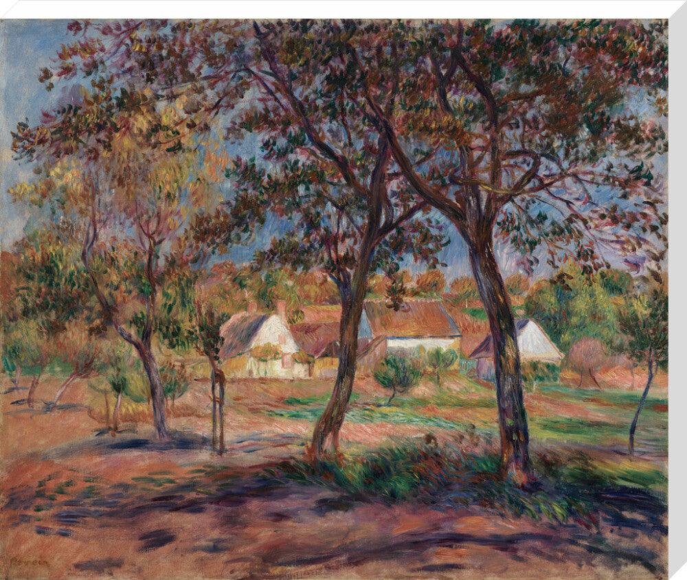 Outskirts of Pont-Aven (stretched canvas, extra large, unframed)