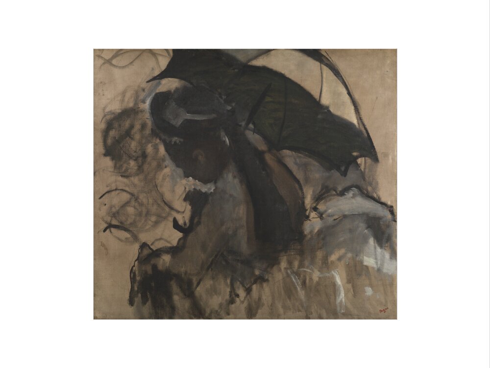 Lady with a Parasol (art print, extra large, unframed)