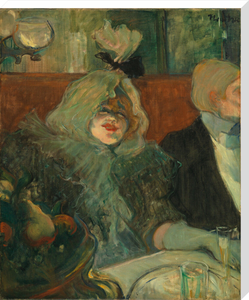In a Private Dining Room (At the Rat Mort) (stretched canvas, extra large, unframed)