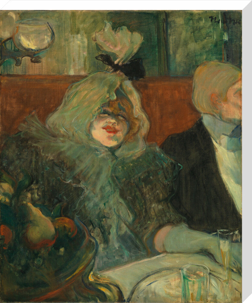 In a Private Dining Room (At the Rat Mort) (stretched canvas, large, unframed)