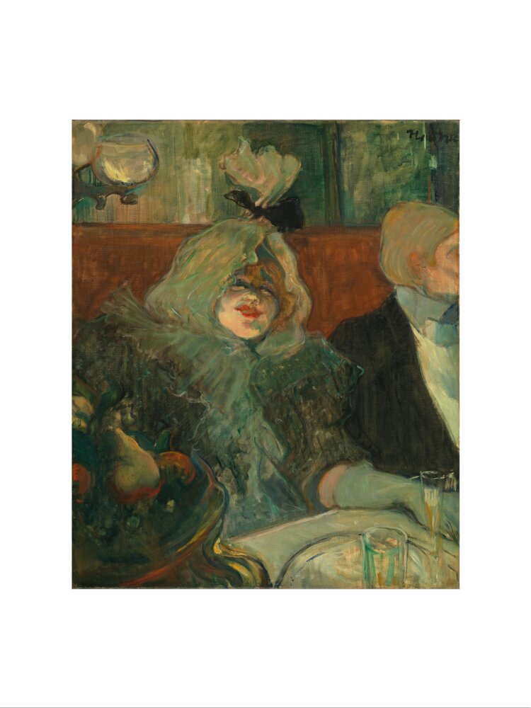 In a Private Dining Room (At the Rat Mort) (art print, large, unframed)
