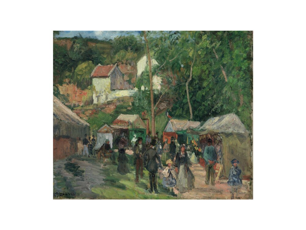 Festival at L'Hermitage (art print, small, unframed)