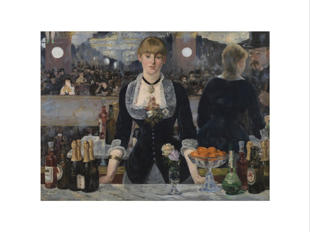 A Bar at the Folies-Bergère (art print, large, unframed)