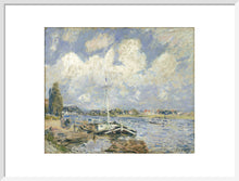 Load image into Gallery viewer, Alfred Sisley, Boats on the Seine
