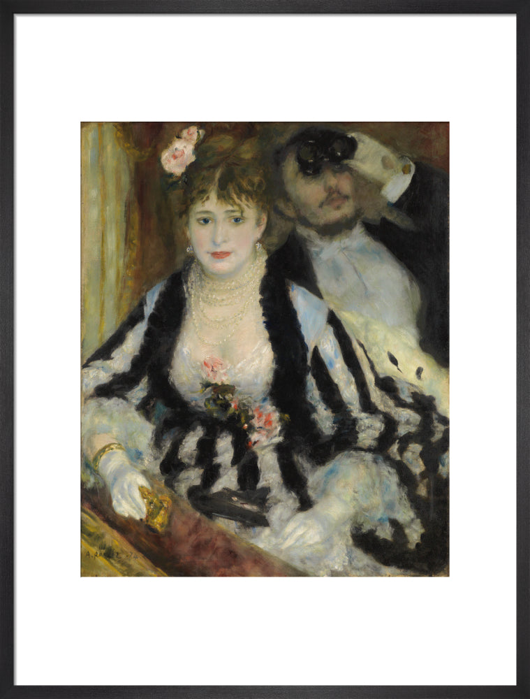 La Loge (art print, large, black)