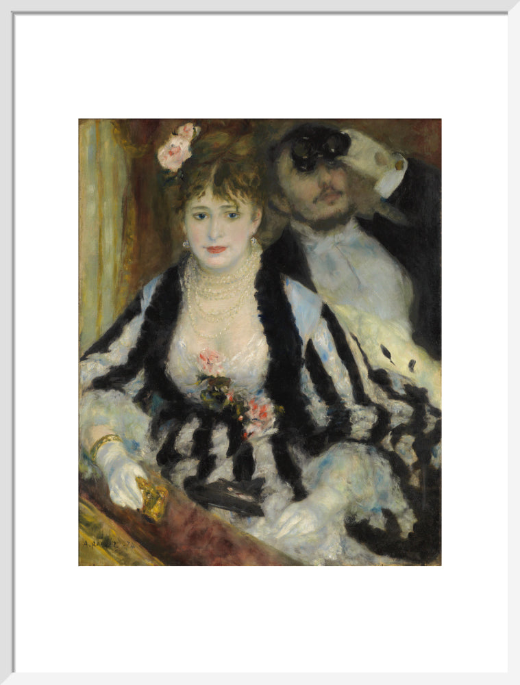 La Loge (art print, large, white)