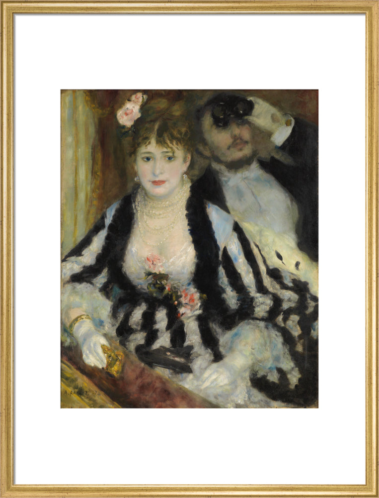 La Loge (art print, large, gold)